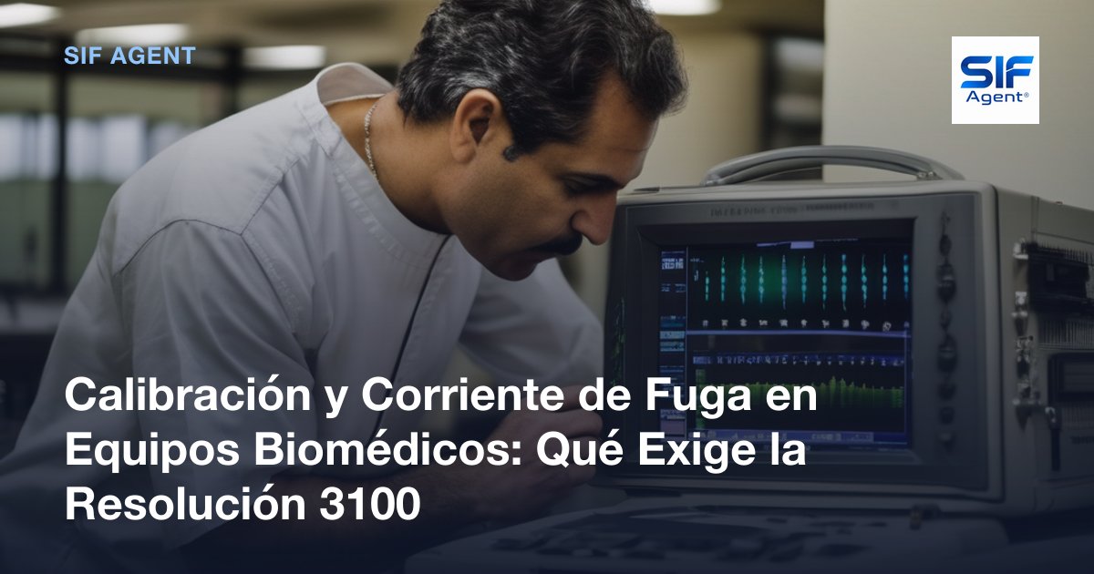 Corriente de Fuga Biomédica: Resolución 3100
