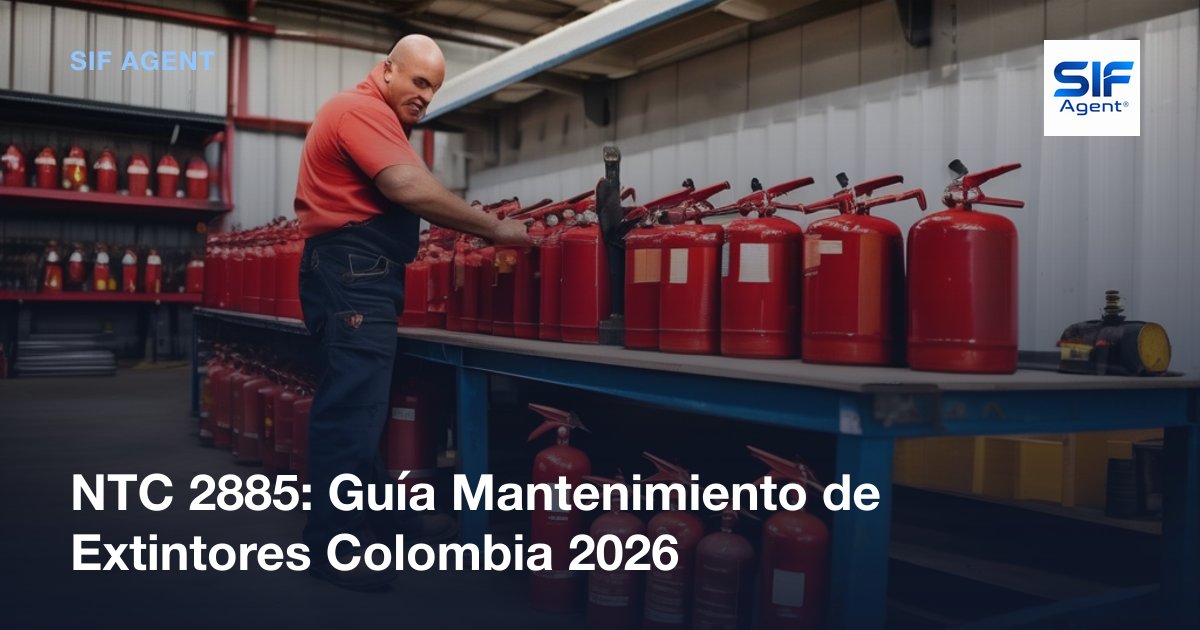 NTC 2885 Actualizada 2026: Guía Mantenimiento Extintores
