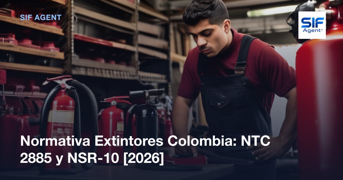Normativa Extintores Colombia 2026: NTC 2885, Tipos y Multas