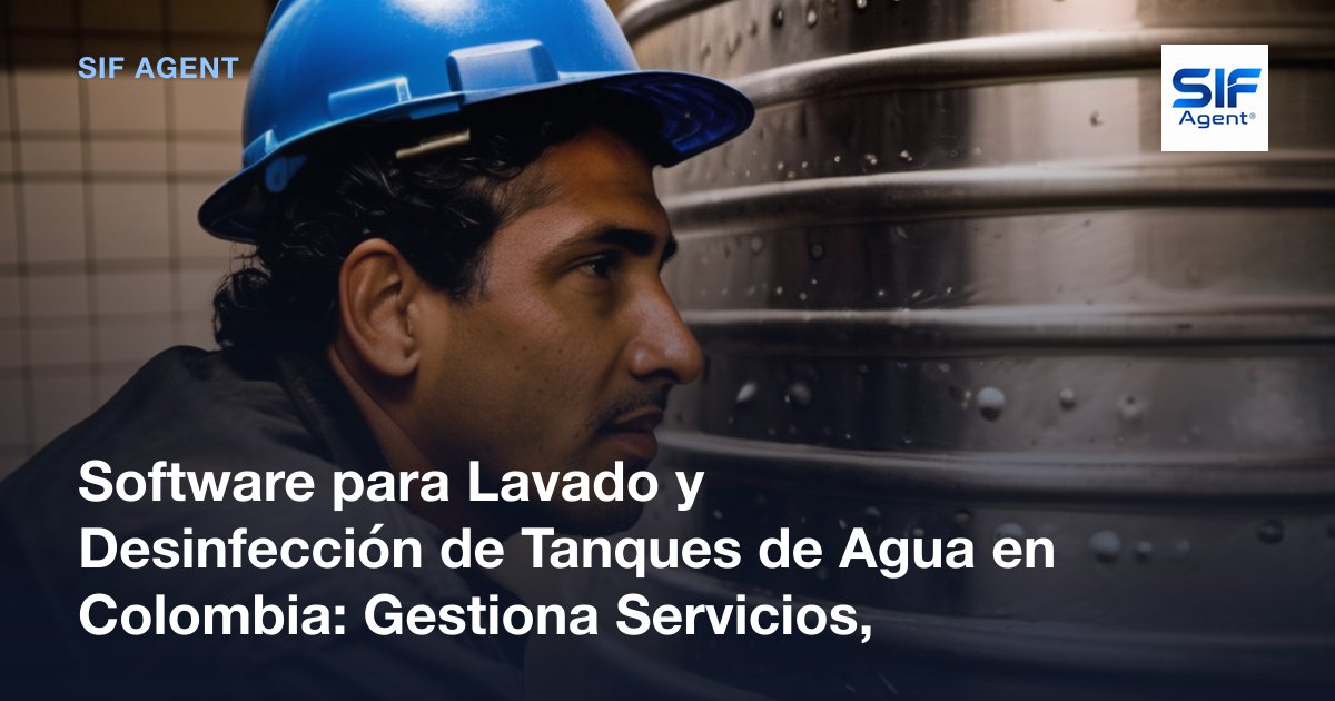 Software Lavado de Tanques de Agua Colombia