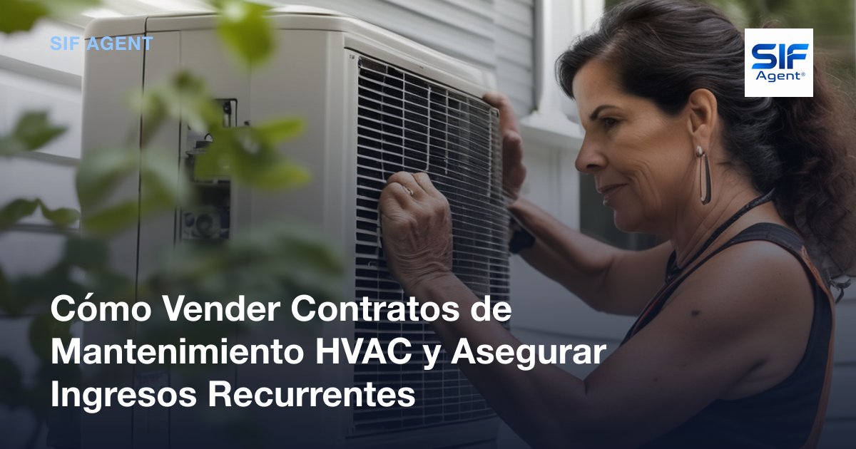 Vender Contratos de Mantenimiento HVAC